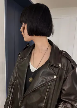 ミディアム ボブ／レイヤーカット sotamaxのヘアスタイル