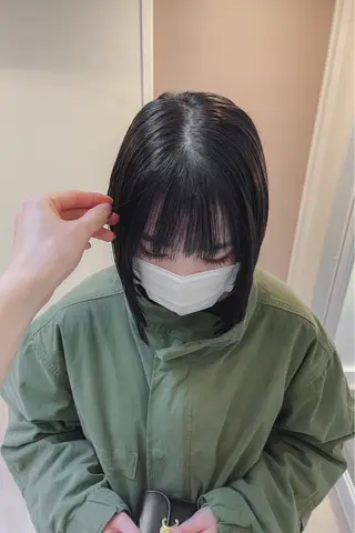 ショート カラー kyon.hair 韓国カットカラーのヘアスタイル