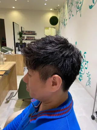 ショート メンズ 鹿児島 聖来のヘアスタイル
