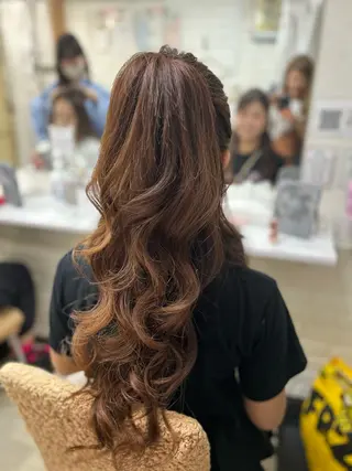 ヘアアレンジ へアセット/心斎橋 支持率No.1✨🌈のヘアスタイル