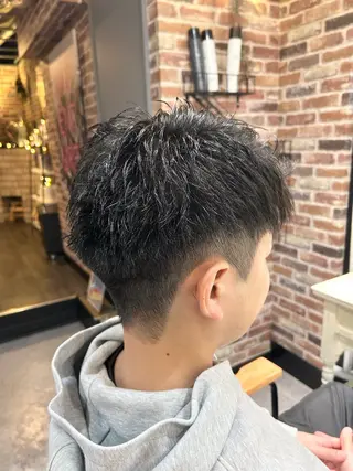 ショート メンズ 三 浦のヘアスタイル