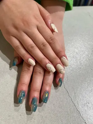 ネイル zir  nail 🕊️💗RIOのネイルデザイン