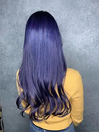 ロング カラー AiRU hair MIYUUのヘアスタイル