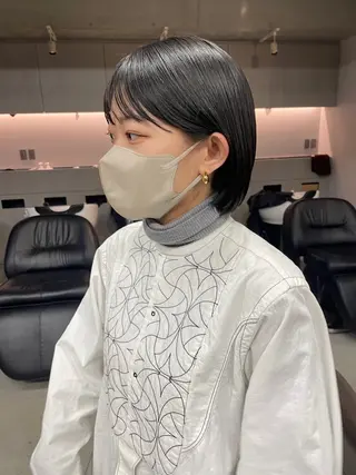 ミディアム カラー 表参道🌿赤み消し カラー/チナツのヘアスタイル