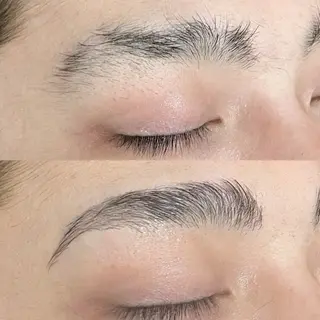 アイブロウ REVE美容室 REVEマツエクのヘアスタイル