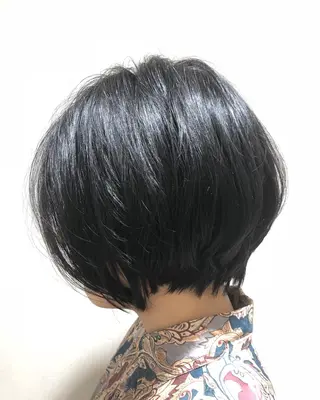 ショート 似合わせ/小顔カット 🔷山方直也のヘアスタイル