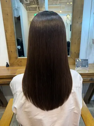 セミロング レディースカット 川添佑斗のヘアスタイル