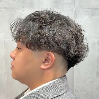 ショート パーマ ヘアアレンジ メンズ MENIN メンズ サロン　望月　涼太のヘアスタイル