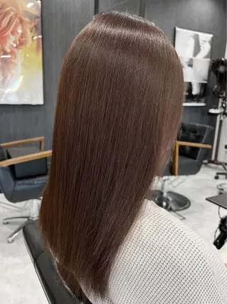 セミロング 透明感カラー🕊️✨ Mayu🦮🩶のヘアスタイル