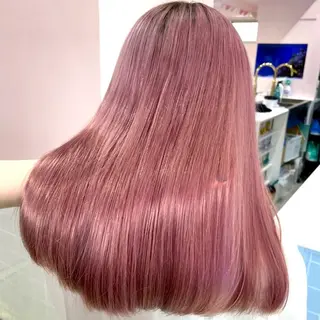 カラー 🎀モテ暖色× 艶カラーちな🎀のマツエク・マツパデザイン