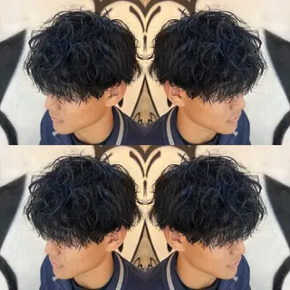 ショート パーマ メンズ 1ｍｍも妥協しない 圧倒的メンズカットのヘアスタイル