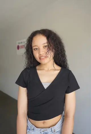 ロング レイヤー/パーマ/ ‎kanahaʚଓ⋆のヘアスタイル