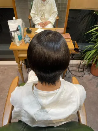 ショート 美髪 透明感カラーSotaのヘアスタイル