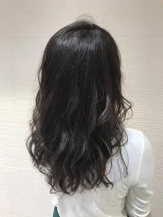 ミディアム カラー 【メンズ縮毛矯正】 田中秀斗のヘアスタイル
