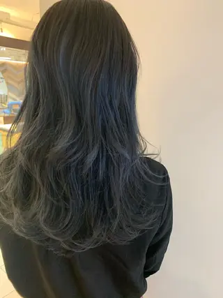 ロング カラー ハイトーンカラー🩵 耳ツボジュエリー👂のその他イメージ
