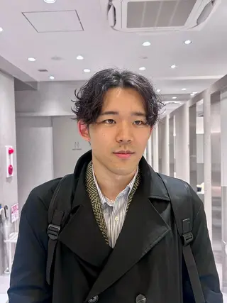 ショート パーマ SALOWIN 新宿三丁目me+所属・レイヤー/ボブ/ パーマ/HARUKAのヘアスタイル