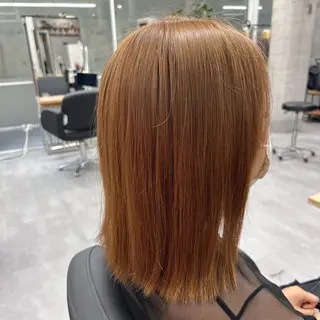 ミディアム カラー Aoba 🫧艶ハイトーン🫧のヘアスタイル