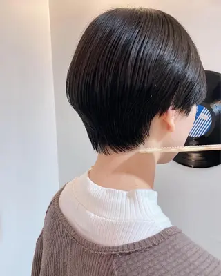ショート カラー パーマ 💖美髪矯正💖 辻未侑のヘアスタイル