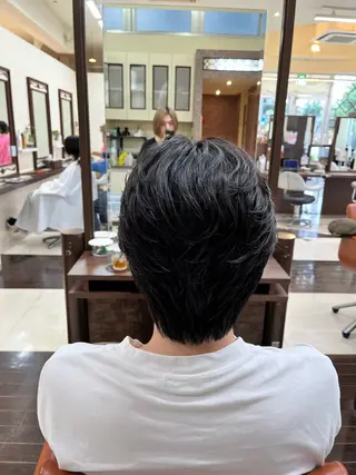 ショート パーマ メンズ 🧊メンズ特化🧊 高木航希のヘアスタイル