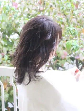 ミディアム ☕️ベージュカラー 内藤光哉☕️のヘアスタイル