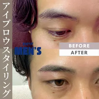 メンズ アイブロウ 所沢メンズ専門 アイブロウサロンの眉毛・アイブロウイメージ