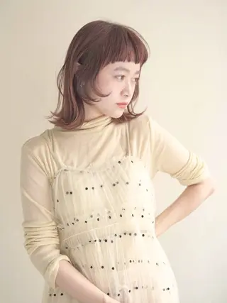 ミディアム カラー runru /muku.のヘアスタイル