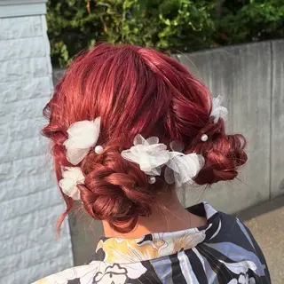 レイヤー/ヘアセット 🍒中路🍒のヘアスタイル