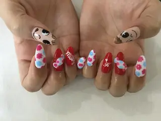 ネイル 💎🐰 saki. m 🐰💎のネイルデザイン