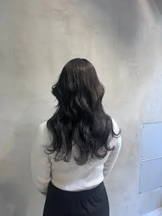 セミロング カラー ヘアアレンジ 🫧艶髪矯正 髪質改善🫧 大介のヘアスタイル
