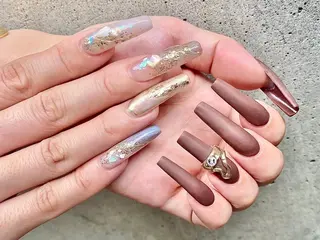 ネイル 岡矢joieange 心斎橋店のネイルデザイン