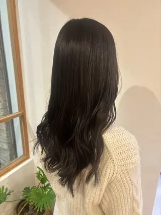 カラー 永山 日菜のヘアスタイル