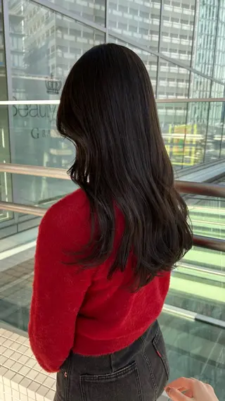 ロング カラー 透明感カラー k-twoういのヘアスタイル