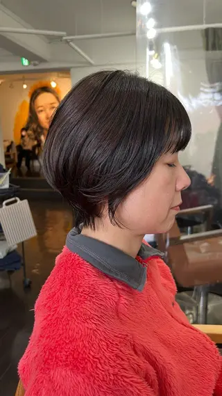ショート 名駅/艶韓国風ヘア miyabiのヘアスタイル