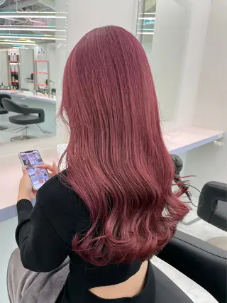 ロング カラー パーマ ヘアアレンジ メンズ 🤍透明感カラー🤍 似合わせ🤍AINEのヘアスタイル