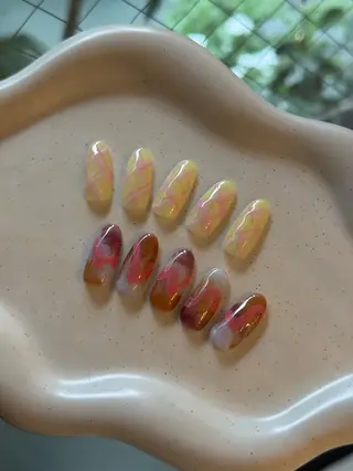 ネイル supe_ YAHATAのネイルデザイン