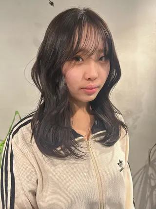 ミディアム カラー カラーリスト IKUHOのヘアスタイル
