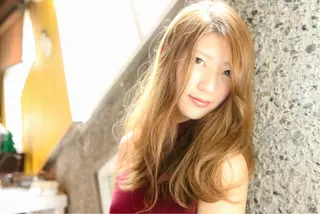 セミロング カラー 中村 海のヘアスタイル