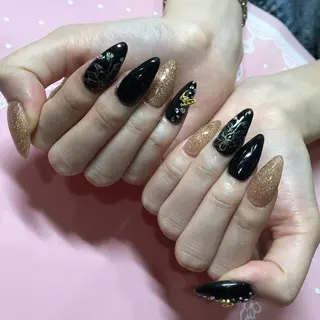 ミディアム ネイル 《LB》ラブリエ Nail&eyeのマツエク・マツパデザイン