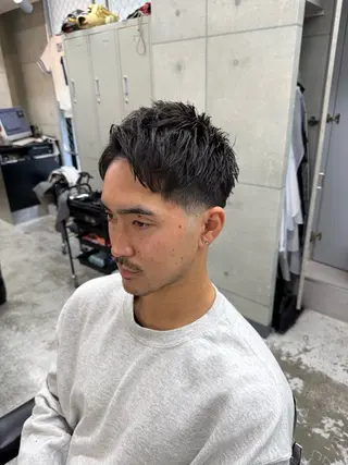 ショート メンズ CHROM TOKYO A.L.T所属・【メンズ・カット】 藪 清正のヘアスタイル