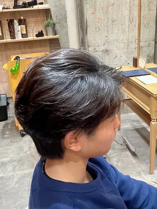 パーマ メンズ 佐藤 未来のヘアスタイル