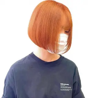 ショート カラー ゆう🫧 透明感/ハイトーンのヘアスタイル
