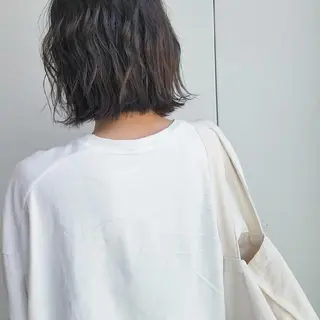 ショート カラー パーマ iplus まつげ、眉毛、耳つぼのマツエク・マツパデザイン