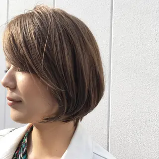 ショート カラー 落合 優樹のヘアスタイル