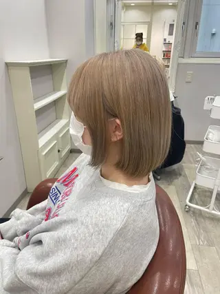 カラー 緑区/艶髪 🦋柿下のヘアスタイル