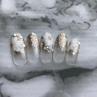 ミディアム ネイル ネイル さきみのネイルデザイン