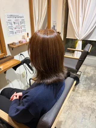 ミディアム カラー NAO(ナオ） ✂カットモデル募集✂のヘアスタイル