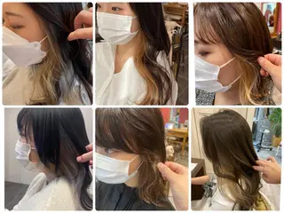 ミディアム カラー LaBless梅田 🎀坂本リオのヘアスタイル