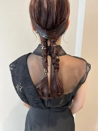 ヘアアレンジ THINK SHOP sakiのヘアスタイル