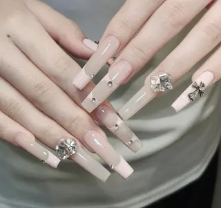 ネイル By moonネイル 🌷ワンホン/韓国風のネイルデザイン