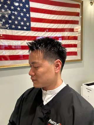 ショート LOSOME CUT WORKS所属・鈴木 航のヘアスタイル